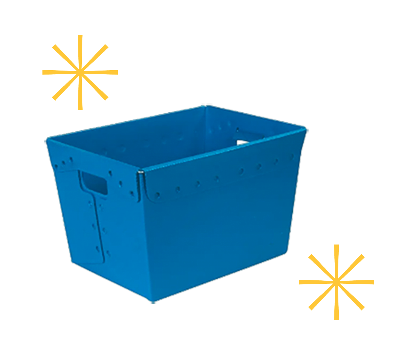 Plastic Corrugated Totes