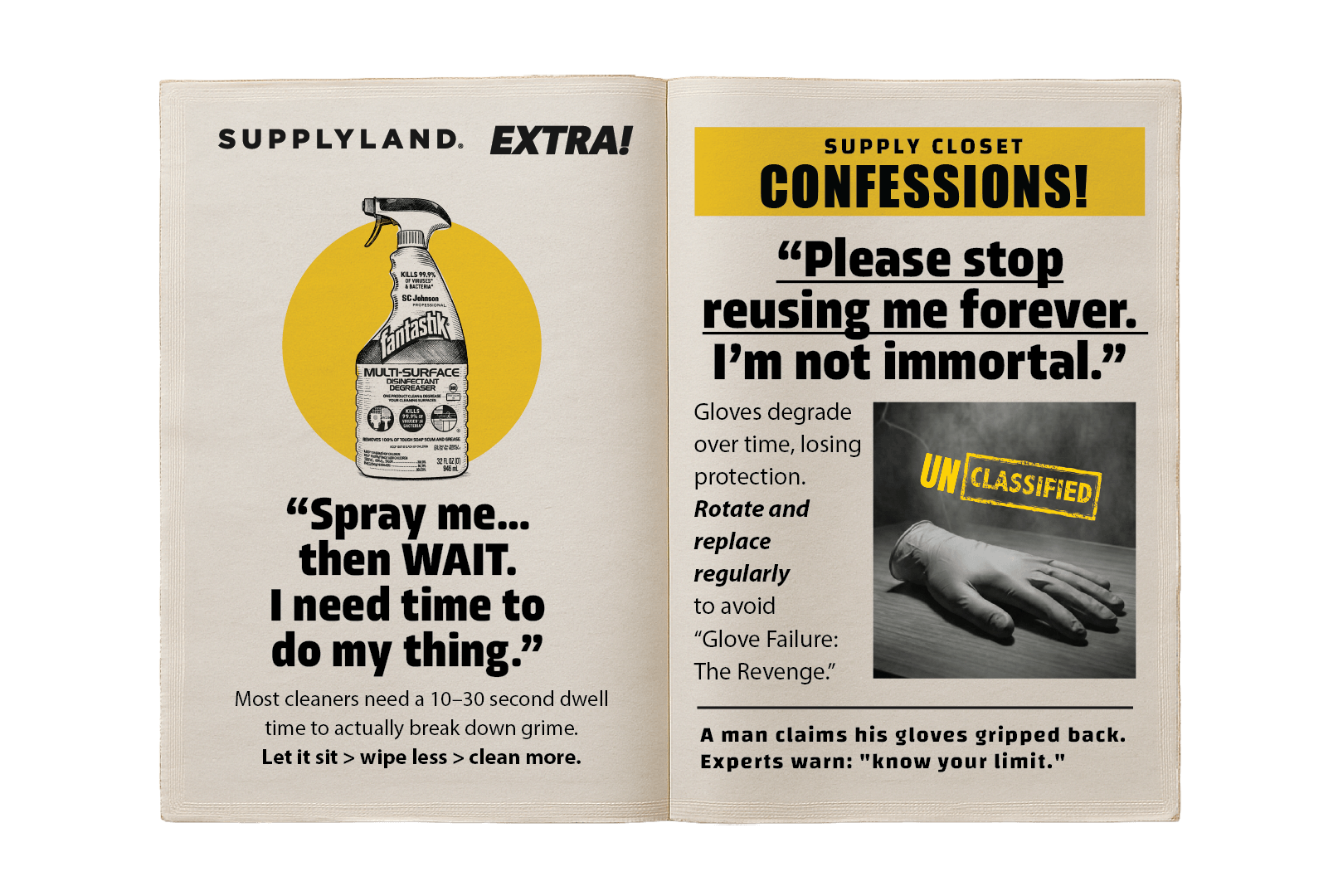 Supply Closet Confessions