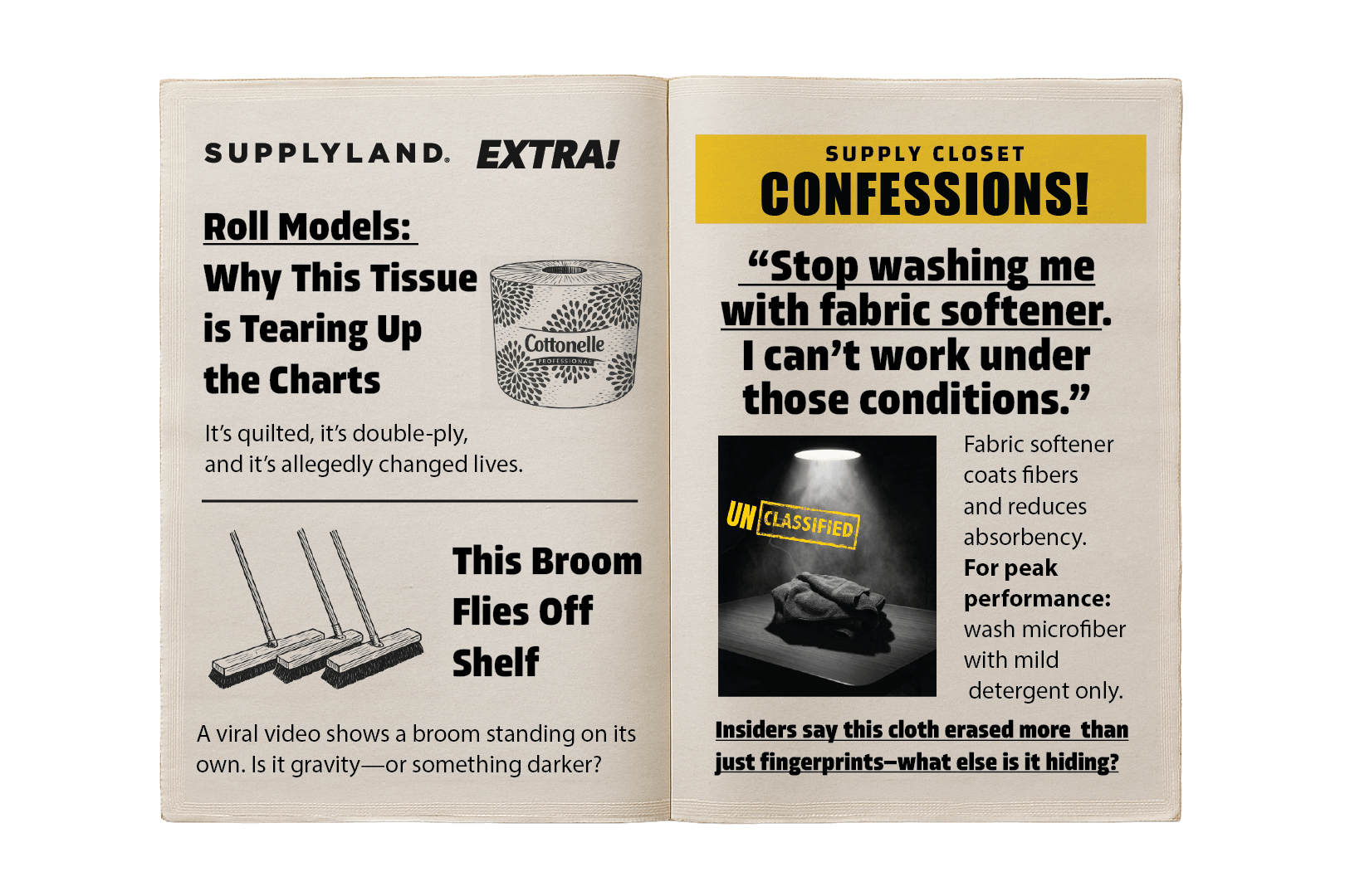 Supply Closet Confessions